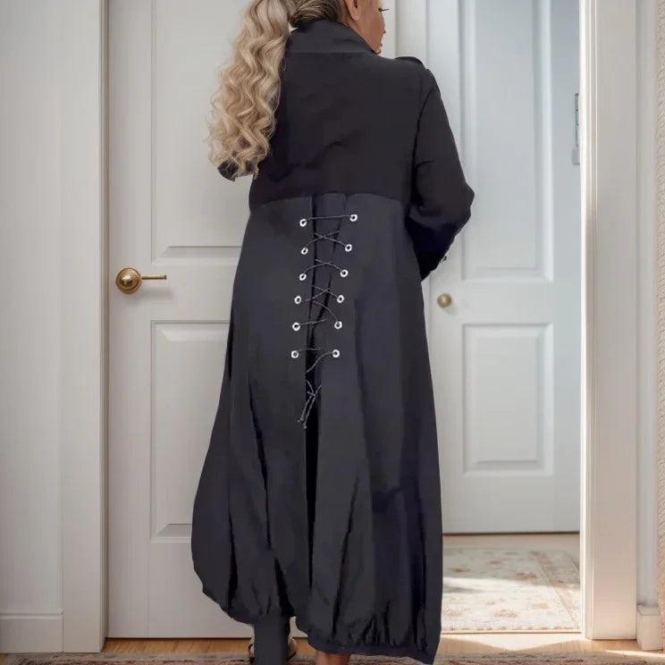 Vestido Mocha Breeze™ em Nylon com Amarração nas Costas / O Novo Clássico da Estética Urbana!