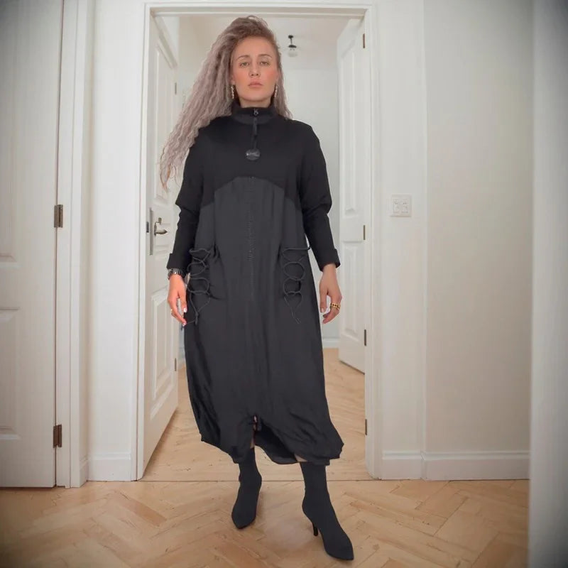 Vestido Mocha Breeze™ em Nylon com Amarração nas Costas / O Novo Clássico da Estética Urbana!