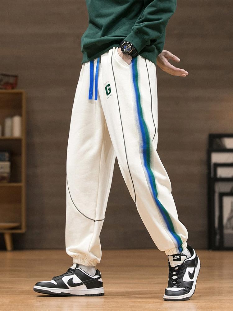 Calça Jogger Masculina Plus Size Bordada em Algodão - GStreet / Estilo e conforto em uma só calça!