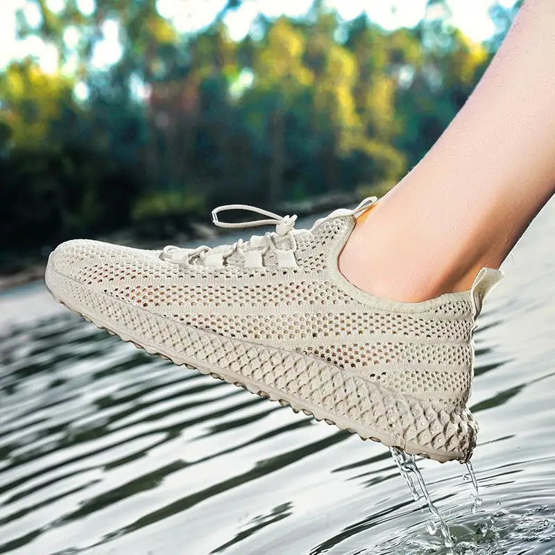 (Promoção: Compre 1, Leve 2) Tênis Aquático Triton™ com Amortecimento Dinâmico e Secagem Ultra-Rápida / Do Mar às Ruas com Estilo e Conforto!