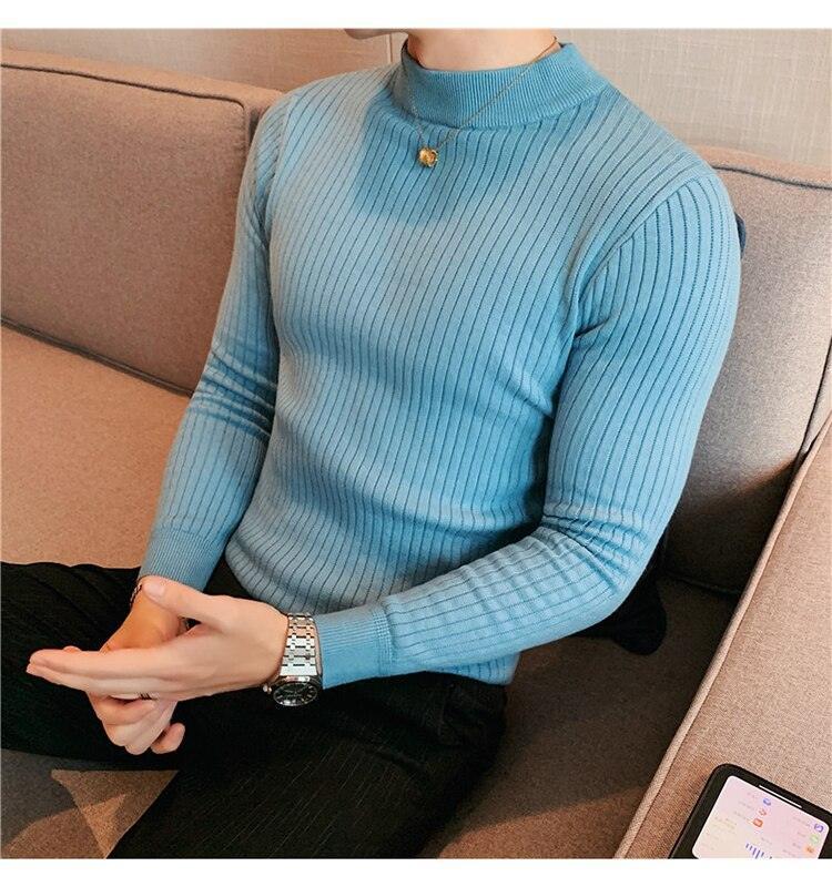 Suéter Masculino em Lã - ComfortBlend / A Melhor Opção para te Manter Aquecido em todas as Ocasiões!