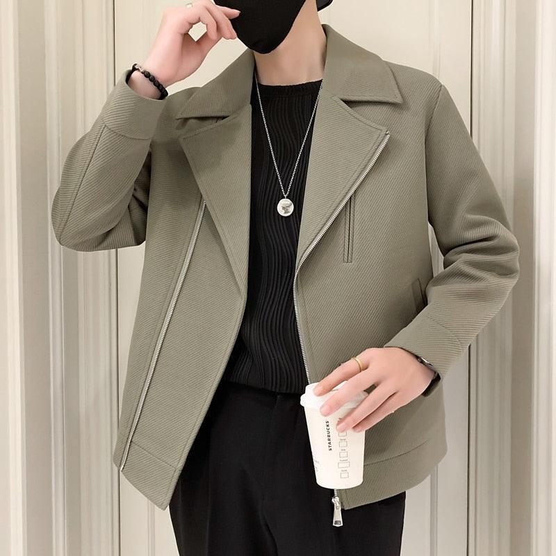 Casaco Masculino Ultra Refinado - Elite Fashion / O Casaco que Exala Prestígio e Bom Gosto!