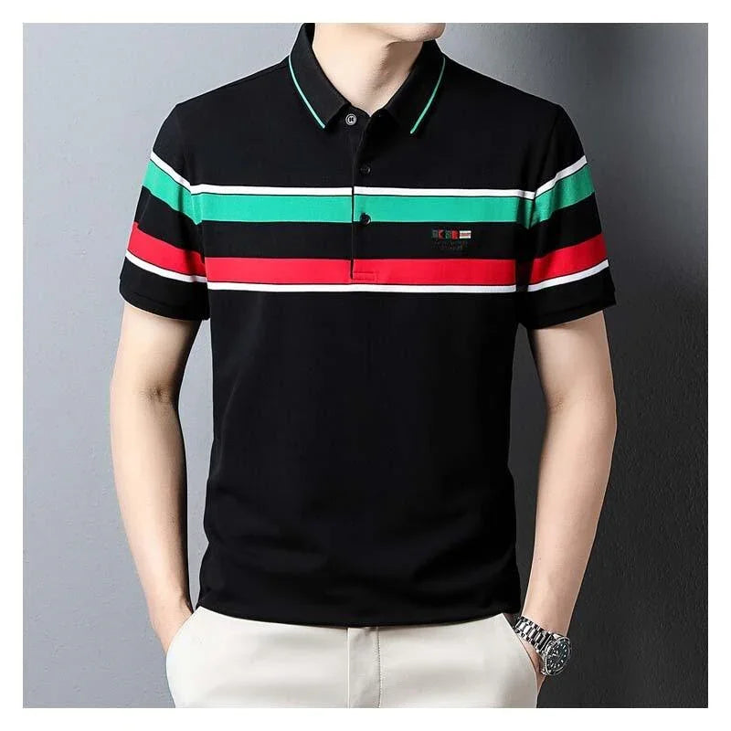 Camiseta Polo Premium Estilo Americano - Oliver / Sofisticação e Conforto em Uma Só Camiseta!