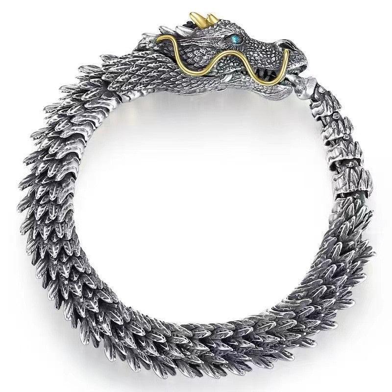 Pulseira Viking Ragnarok™ / Uma Joia Rica em Detalhes que Exala Imponência!