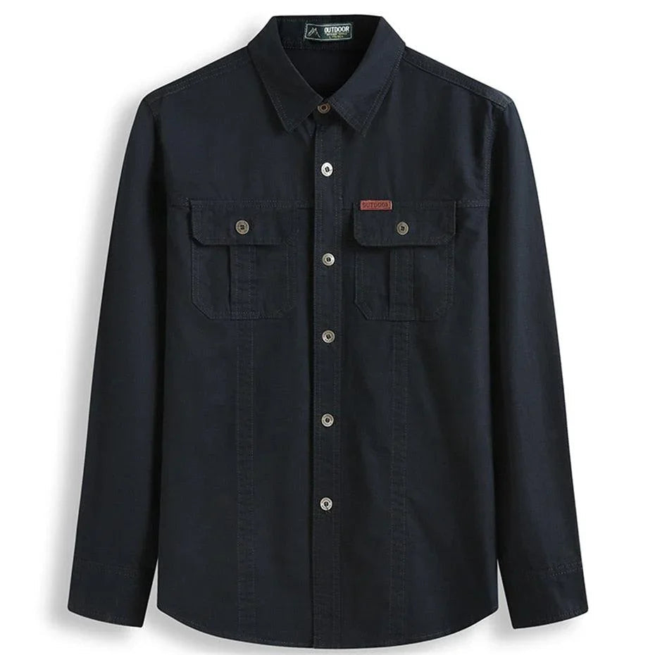 Camisa Flanelada com Modelagem Plus Size Masculina - GentleFit / Um Toque de Estilo e Confiança para o seu Guarda-Roupa!