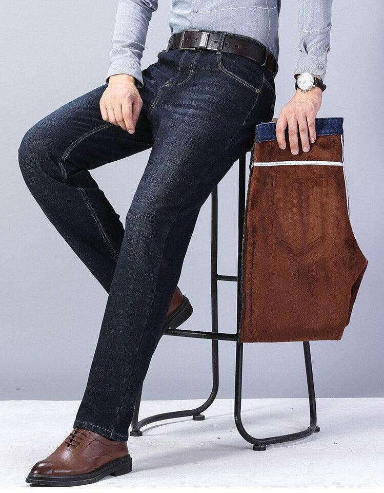 Calça Jeans Constantine™ com Interior Forrado e Caimento Premium