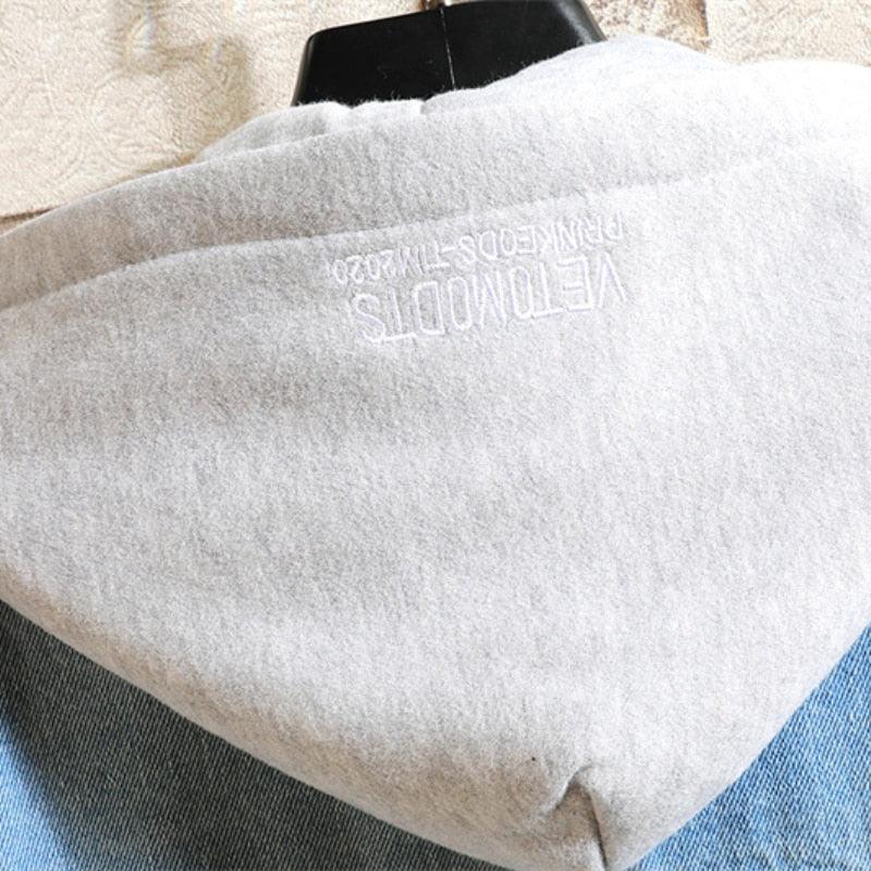 Jaqueta Jeans DenimComfort™ com Forro de Moletom / Estilo e Conforto combinados em um uma só peça!