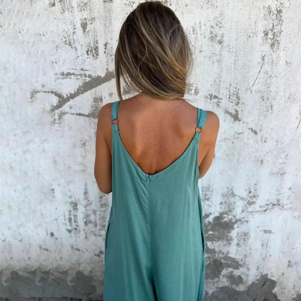 Macacão Bliss™ em Malha Gelada com Modelagem Solta / O Mais Confortável do Seu Guarda-Roupa!