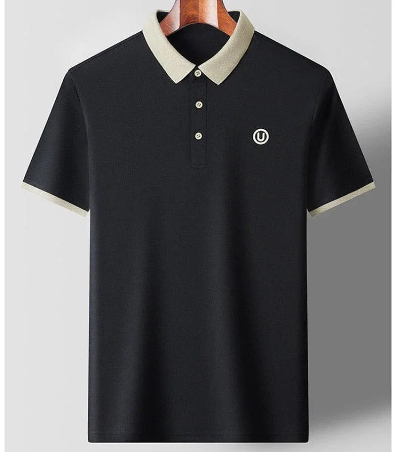 Camiseta Polo em Seda Gelo - Huracán / Descubra a Exclusiva Camiseta Polo em Seda Gelo que une Elegância e Conforto em Uma Só Peça!