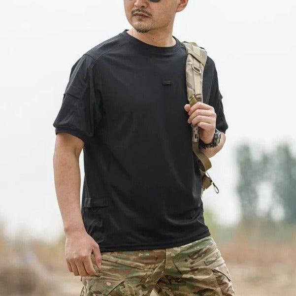 Camiseta Tática Militar Maverick™ / Uma mistura imbatível de conforto, funcionalidade e estilo!
