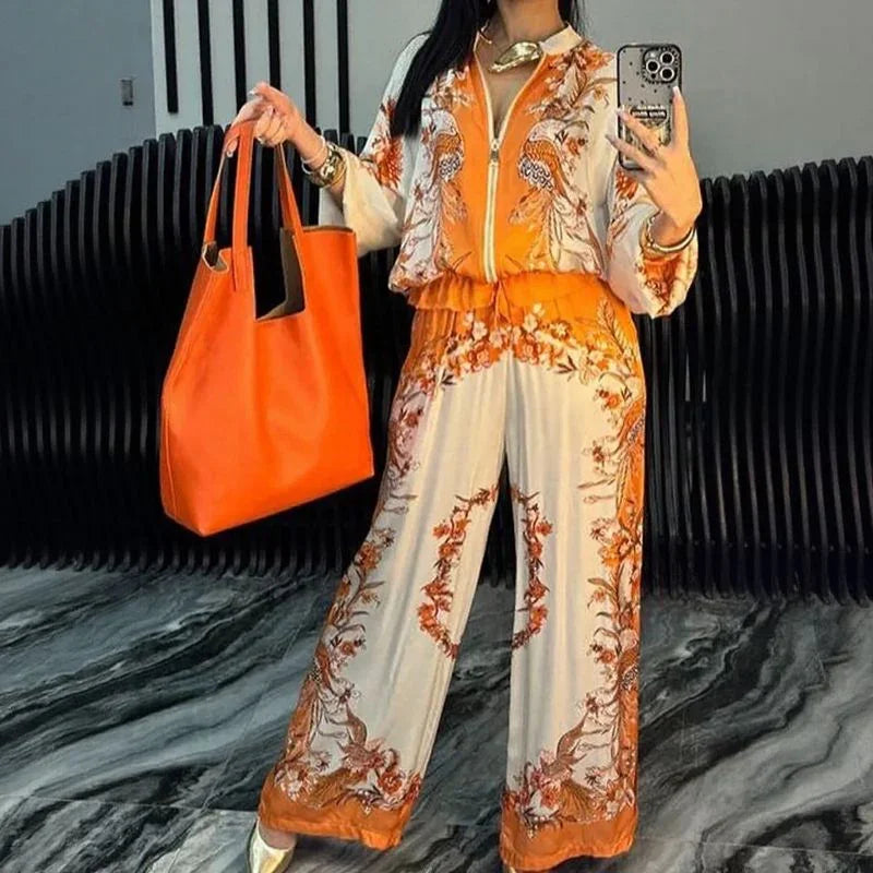 Conjunto Saori™ em Tecido Leve com Brilho Acetinado / Um Toque Cultural e Contemporâneo para Mulheres de Estilo Leve e Autêntico!