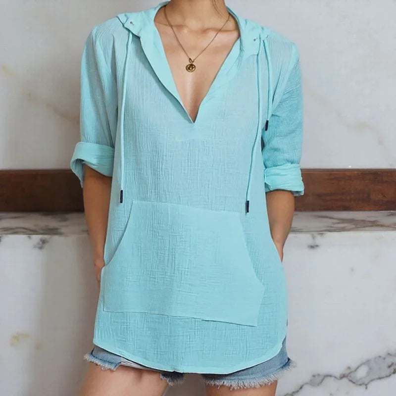 Moletom Riviera™ em Malha Rústica e Capuz Ajustável / Para Quem Busca Conforto Real com Estilo Minimalista!