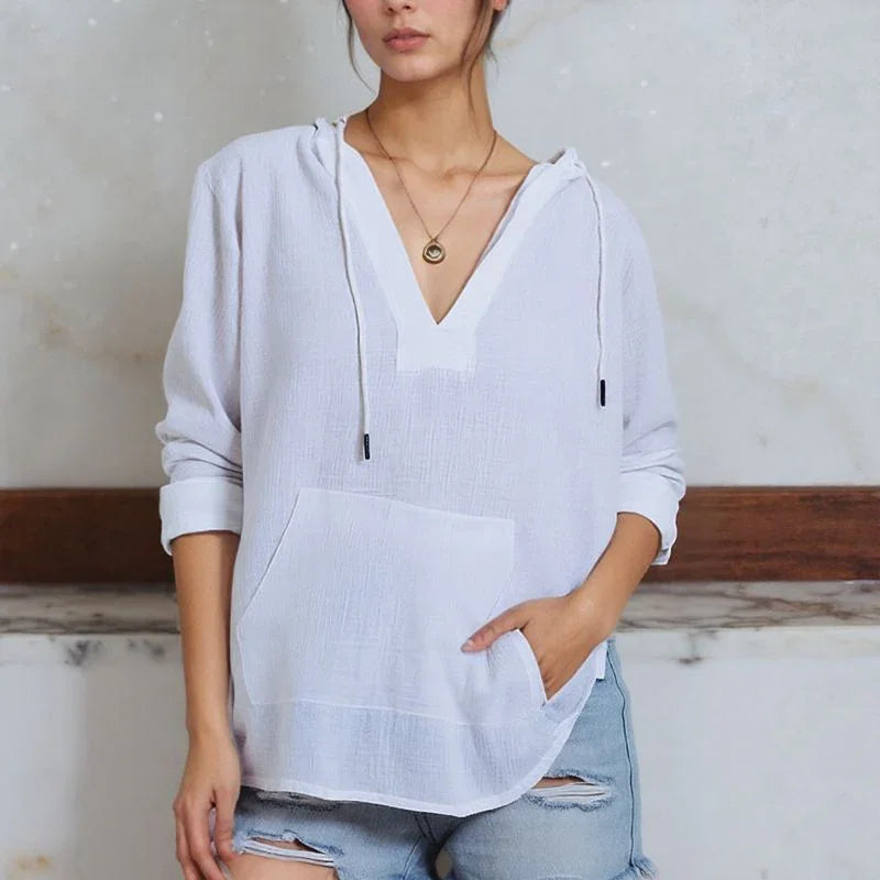 Moletom Riviera™ em Malha Rústica e Capuz Ajustável / Para Quem Busca Conforto Real com Estilo Minimalista!