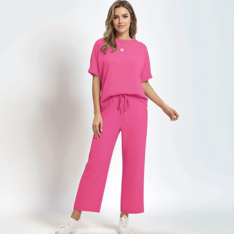 Conjunto DonnaGringa™ em Algodão Leve com Caimento Solto / Leveza Suave e Caimento Natural Que Não Marca!