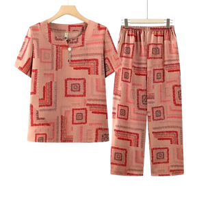 Conjunto Harmonia™ com Estampa Retrô-Chic / O Equilíbrio Perfeito Entre Estilo e Conforto Diário!