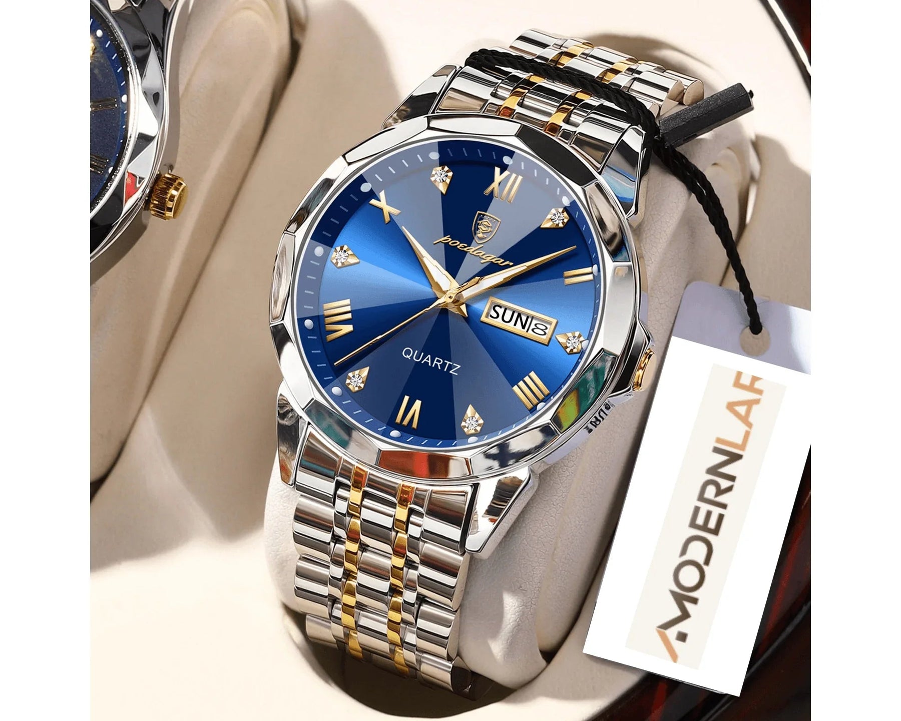 Relógio de Luxo Masculino - TimeMaster / Sinta o Poder do Tempo com o Relógio que Reflete sua Personalidade