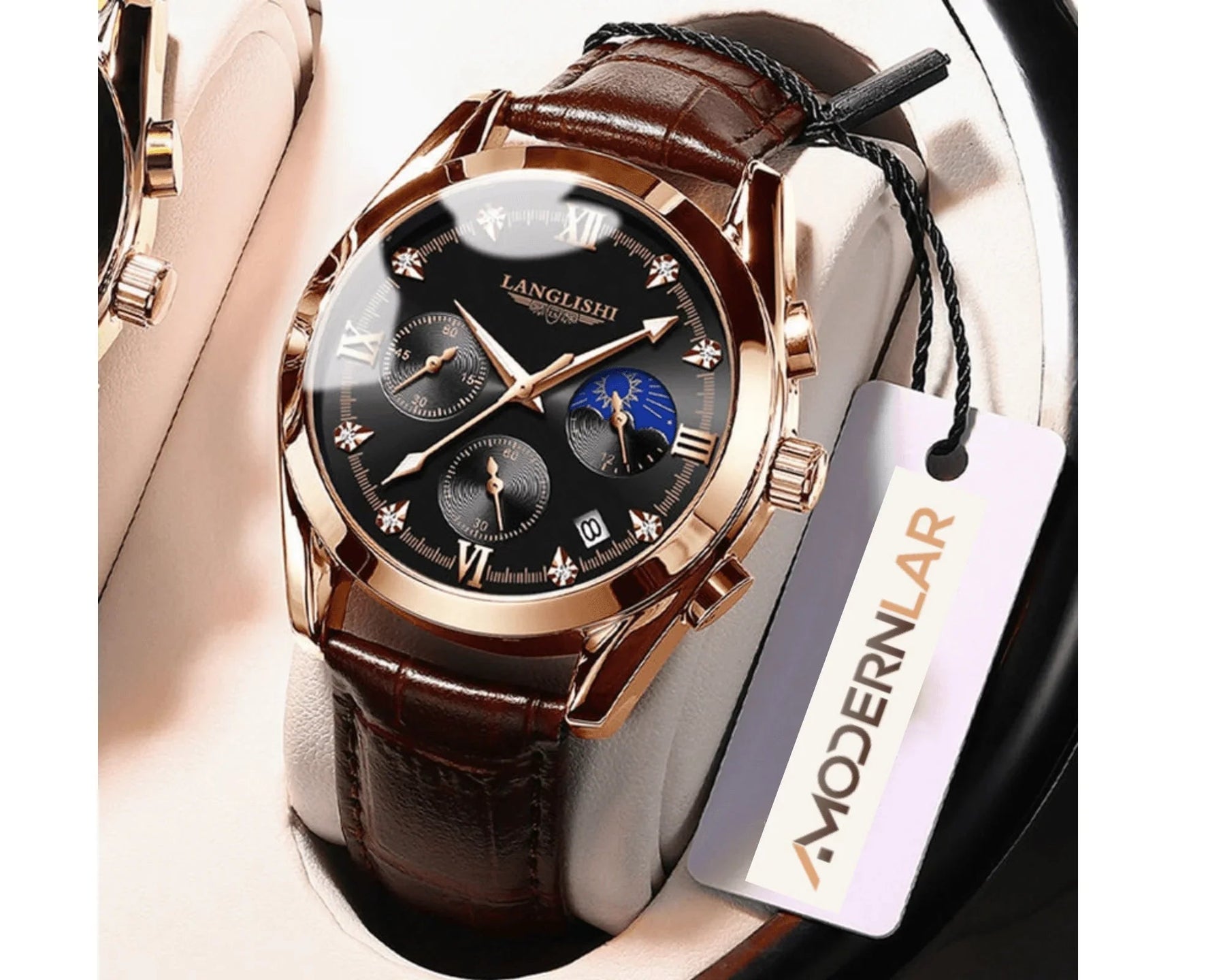 Relógio de Luxo Masculino - IronTime / A Precisão Imbatível Aliada ao Design Elegante em um único Relógio.