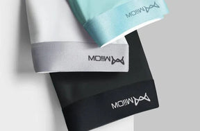 3Pcs Cueca em Seda Gelo (Antibacteriana)