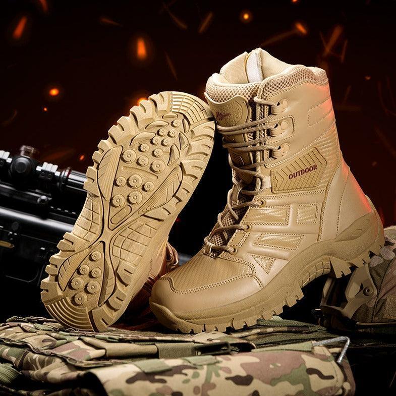 Coturno Tático Ultra Resistente Outdoor / + Brinde Exclusivo Boné Tático