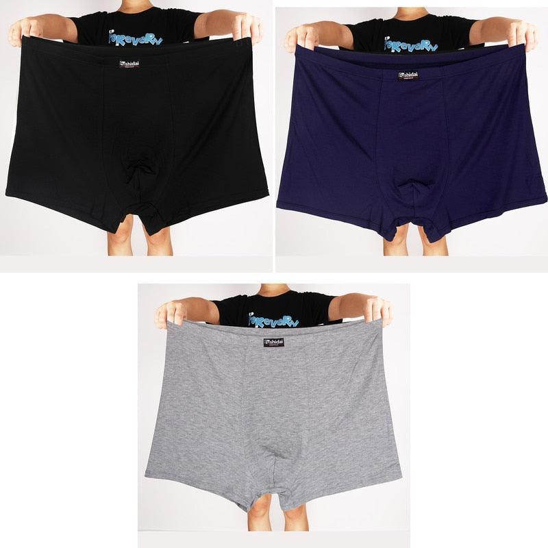 Kit de Cuecas Plus Size - Confort Men / Liberdade e Conforto para Homens de todos os Tamanhos!