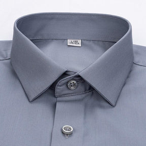 Camisa Social Lisa Em Fibra de Bambú - EcoChic / Descubra o Conforto Absoluto com Nossa Camisa Social em Fibra de Bambu!