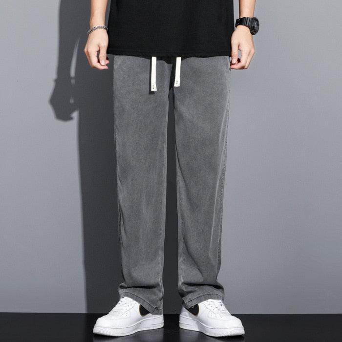 Calça Jeans Casual Masculina Muller™ / Soltinha, Estilosa e Fácil de Combinar: A calça do homem que se veste bem!