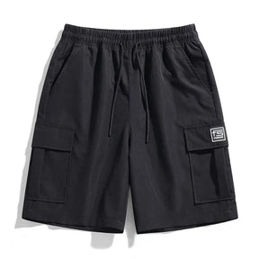 [COMPRE 2, LEVE 4] Shorts Leon™ em Malha Gelada com Bolsos Cargo / Design utilitário com frescor imbatível!