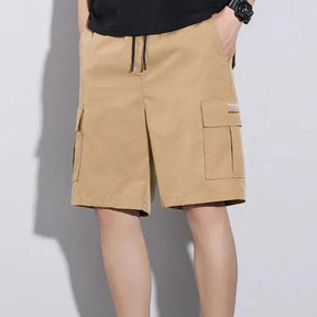 [COMPRE 2, LEVE 4] Shorts Leon™ em Malha Gelada com Bolsos Cargo / Design utilitário com frescor imbatível!