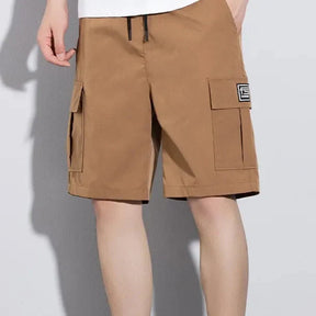 [COMPRE 2, LEVE 4] Shorts Leon™ em Malha Gelada com Bolsos Cargo / Design utilitário com frescor imbatível!