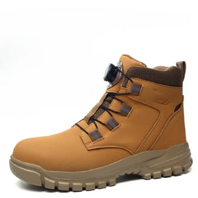 Coturno American Bunker™ Impermeável com Estrutura Antichoque / Estilo Militar, Conforto Tático e Proteção Indestrutível!