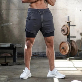 Shorts Masculino 2 em 1 com Suporte Para celular - ProSport / Estilo e Funcionalidade em um Só Produto!