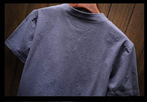 Conjunto Masculino Shorts e Camiseta Plus Size em Linho - LinhoPlus Set / Sinta a Qualidade do Linho em um Conjunto Plus Size pensado para Você