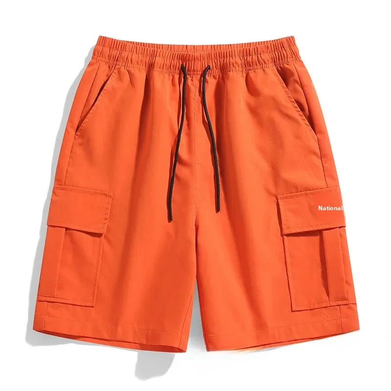 [COMPRE 2, LEVE 4] Shorts Leon™ em Malha Gelada com Bolsos Cargo / Design utilitário com frescor imbatível!