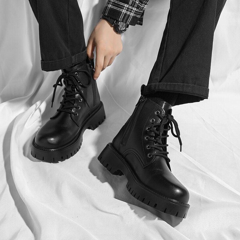 Coturno Masculino Estilo britânico - Shelby / Desperte Seu Estilo Com Nosso Novo Coturno Inglês!!!