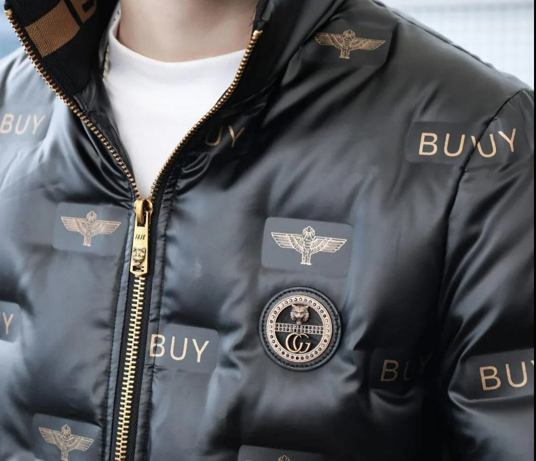 Jaqueta Tiger™ Estilo Aviador em Algodão Soft / A Mais Imponente e Requintada para o Outono Inverno!