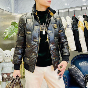 Jaqueta Tiger™ Estilo Aviador em Algodão Soft / A Mais Imponente e Requintada para o Outono Inverno!