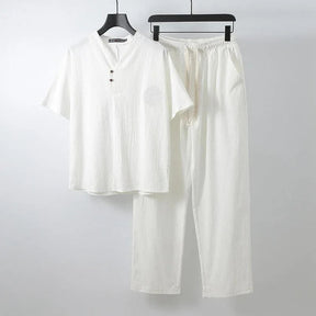 Conjunto Plus Size de Algodão e Linho - Life Plus / Descubra a Perfeita Combinação de Conforto e Sofisticação!