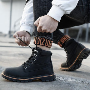 Coturno Masculino em Couro - Army Star / A Sua Melhor Opção em Conforto Sem Perder Seu Estilo Tático!