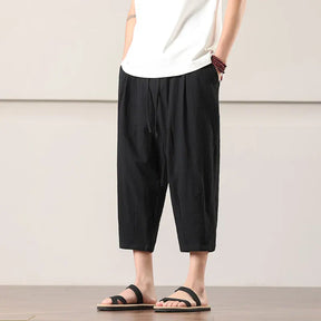 Calça Torino™ em Linho de Algodão Leve / O Toque Sofisticado da Moda Europeia que Inspira o Verão Brasileiro!