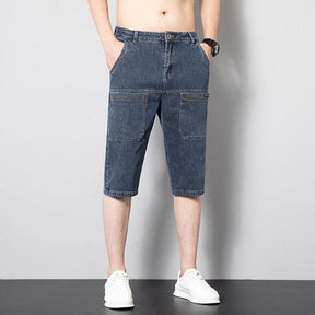 Bermuda Jeans Casual Leonidas™ / A mais versátil, confortável e estilosa para você usar no dia a dia!