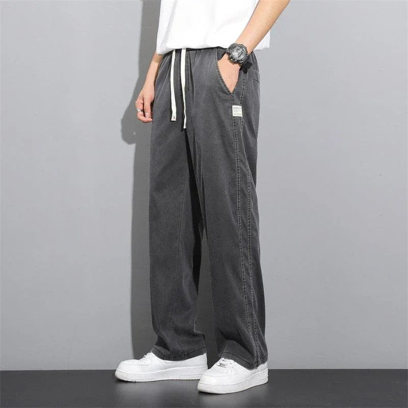 Calça Jeans Casual Masculina Muller™ / Soltinha, Estilosa e Fácil de Combinar: A calça do homem que se veste bem!