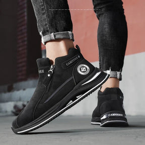 Bota Milano Drive™ em Camurça Italiana Impermeável / Conforto, Tração e Amortecimento de Ultima Geração!