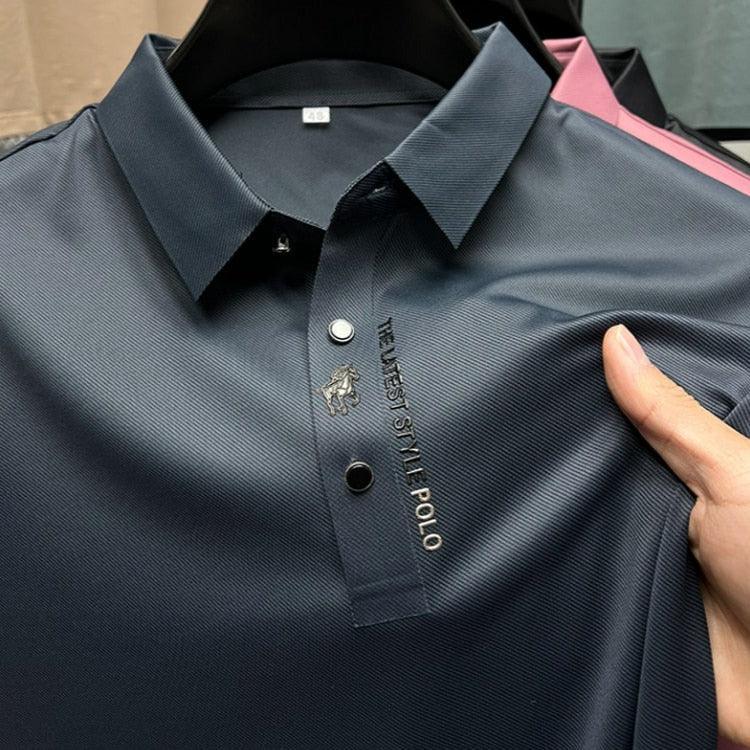 Polo de Alto Padrão GolfStar™  / A Camiseta do Homem que Adora se Vestir com Luxo & Requinte!