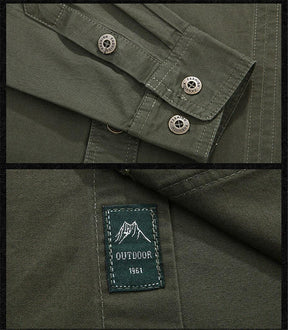 Camisa Flanelada com Modelagem Plus Size Masculina - GentleFit / Um Toque de Estilo e Confiança para o seu Guarda-Roupa!