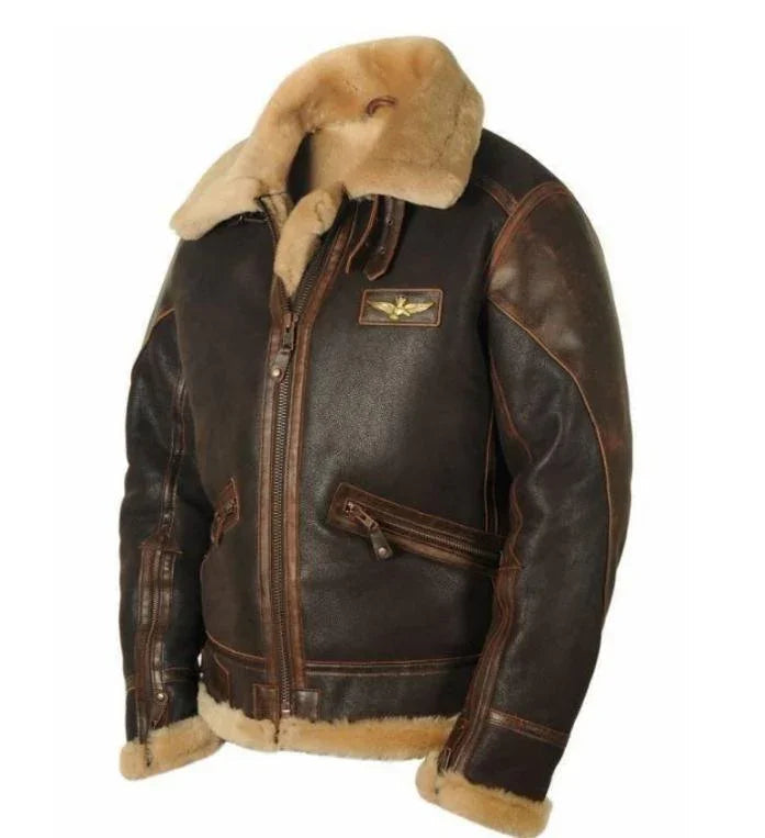 Jaqueta Masculina Warhawk - O estilo e a sofisticação de um verdadeiro aviador