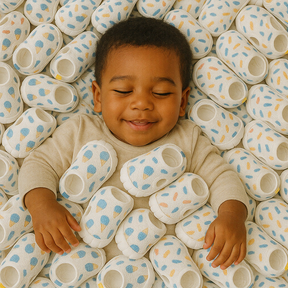 [COMPRE 1 E LEVE 2] Tênis de Bebê BabyComfort™ com Proteção Anatômica Flexível e Solado Antiderrapante / O Primeiro Passo com Conforto e Segurança!