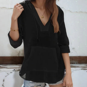 Moletom Riviera™ em Malha Rústica e Capuz Ajustável / Para Quem Busca Conforto Real com Estilo Minimalista!