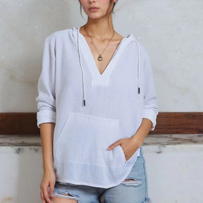 Moletom Riviera™ em Malha Rústica e Capuz Ajustável / Para Quem Busca Conforto Real com Estilo Minimalista!