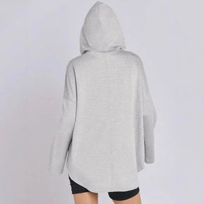 Moletom Estilo Túnica Aurelia™ em Malha Premium com Zíper ¼ / Sofisticação Descomplicada para Todas as Estações