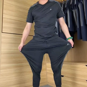 Conjunto Esportivo UltraMotion™ com Tecido Ultra-Elástico e Design Minimalista / Liberdade Total de Movimento!